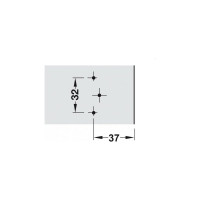 Монтажная планка Hafele Metallamat SM 4 мм 318.81.504