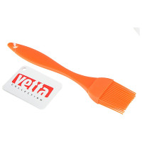 Кондитерская силиконовая кисточка VETTA Практик HS-BR09 оранжевая 881-022