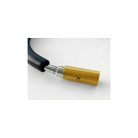 Смеситель LONGRAN Techno Black Gold с выдвижной лейкой LM2183 BL GD