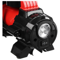 Автомобильный компрессор NEW GALAXY манометр штекер прикур. LED фонарь, 12V, 120W, 35 л/мин, металл 713-108