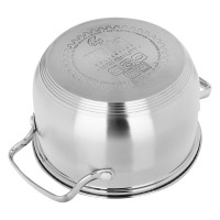 Кастрюля VETTA Берн 18x11 см, 2.6 л, со стеклянной крышкой, индукция 822-100