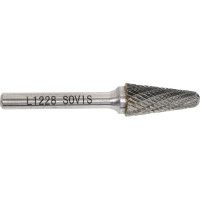 Бор-фреза твердосплавная сфероконическая L1228 12 мм, хв-к 6 мм SOVIS 15647