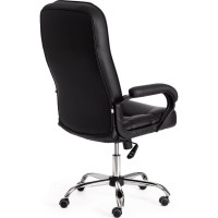 Кресло Tetchair сн9944 22 хром, кожзам, черный 36-6 19467