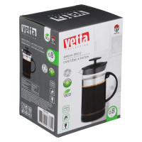 Френч-пресс VETTA B05-800 Флор, нержавеющая сталь, стекло, 800 мл 850-074