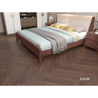 Кварц-виниловый ламинат Aspenfloor Elegant SPC 43 класс, 5 мм, EL6-08 Дуб Оксфорд, 4V, 640x128x5 мм, толщина защитного слоя 0.3 мм, 16 шт., площадь упаковки 1.311 кв. м 4680427075834