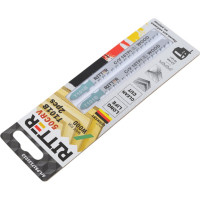 Пилки для лобзиков по дереву Eco Т101B CrV, 100х75 мм, шаг 2.5 мм, 10TPi, 2 шт RITTER PS17121012