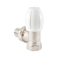 Клапан радиатора PROFACTOR регулирующий конусный затвор, угловой 1/2 PF RVA 374