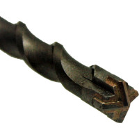 Бур по бетону и кирпичу 4 кромки 14x1000 мм, SDS-MAX MD-STARS MD-B4CM14Х1000