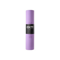 Коврик для йоги и фитнеса Starfit FM-201 TPE, 0.6 см, 183x61 см, фиолетовый пастель/серый Starfit ЦБ-00001565