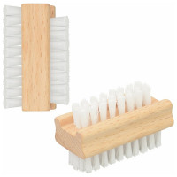 Двусторонняя щётка для рук и ногтей МУЛЬТИДОМ 7.5x3.6x2 см МЭ17-84