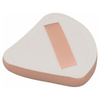 Спонж для макияжа в контейнере МУЛЬТИДОМ Треугольник спонж - 6x6.5x1 см, контейнер - 7x6.5x2.5 см VL17-100