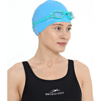 Шапочка для плавания 25Degrees Nuance Light Blue 25D21004J, подростковая, силикон УТ-00019511
