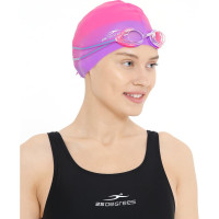 Шапочка для плавания 25Degrees Relast Pink/Purple 25D21011A, силикон УТ-00019585