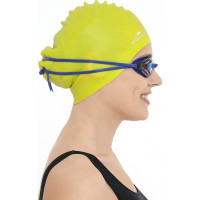 Шапочка для плавания 25Degrees Mamana Lime 25D21014A, силикон, для длинных волос УТ-00019526