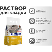 Клей для облицовки печей и каминов PLITONIT СуперКамин ТермоКлей 5 кг 7499