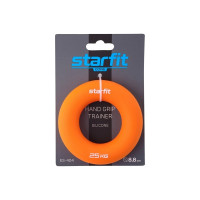 Кистевой эспандер-кольцо Starfit ES-404 силикогель, d=8,8 см, 25 кг, оранжевый УТ-00019247