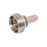Резьбовой штуцер под рукав TITAN LOCK DIN 11851 DN15 нержавеющая сталь 316 TL15THRSS