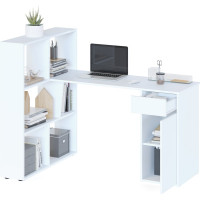 Письменный стол СОКОЛ СПм-12 белый 00-00012395