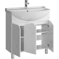 Тумба напольная Sanstar Каскад 80 Без раковины для ванной комнаты 350.1-1.4.1