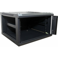 Телекоммуникационный шкаф 5Bites 6U / 600x450 / WALL / BLACK TC6401-06B