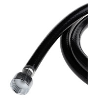 Шланг для душа ELKA 1/2"-1/2", 150 см, ПВХ, черный глянцевый ТД.030427