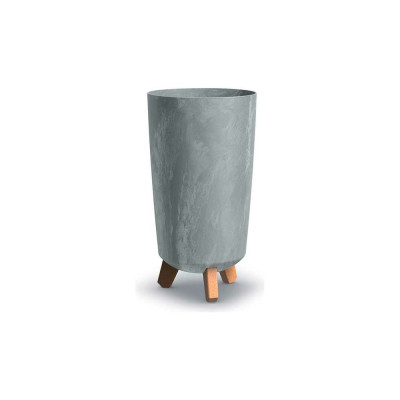 Ваза-кашпо Prosperplast DGTL200E-422U GRACIA TUBUS SLIM BETON EFFECTT 67633