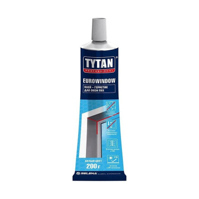 Клей герметик для окон ПВХ Tytan Tytan PROFESSIONAL 95145