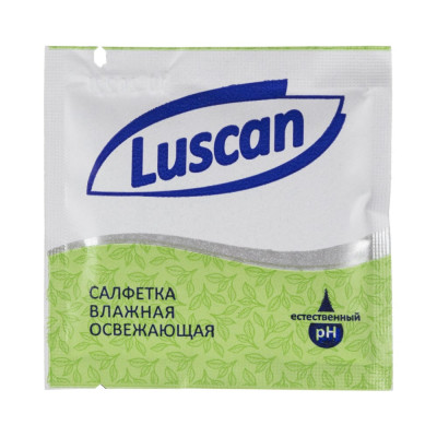 Освежающие влажные салфетки Luscan 1625794