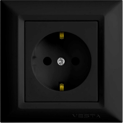 Одинарная розетка Vesta Electric Roma FRZ00010101CMT