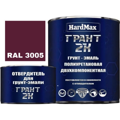 Грунт-эмаль HardMax ГРАНТ 2К 4690417100439