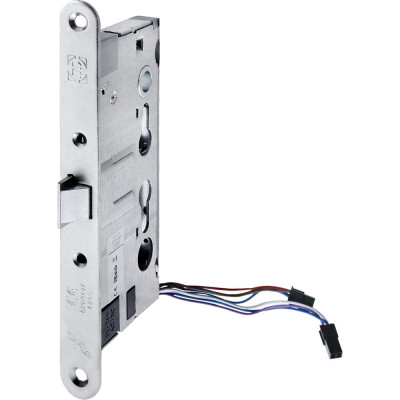 Doorlock Корпус огнестойкого соленоидного замка DL 1901EM/WA/65mm/NC/L левый, без функции антипаник, нормально закрытый, 12V-24V AC/DC, PZ72, ZN front 24x235 75460