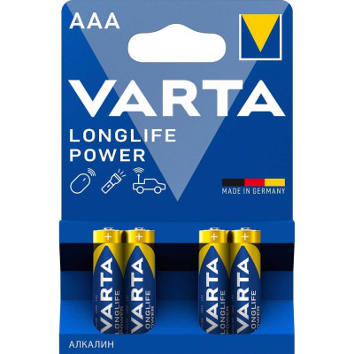 Батарейка Varta LONGLIFE POWER (HIGH ENERGY) 04903121414