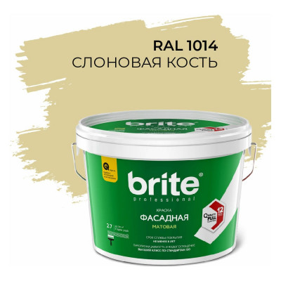 Краска фасадная BRITE PROFESSIONAL О05678