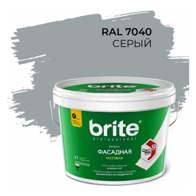 Краска фасадная BRITE PROFESSIONAL О05680