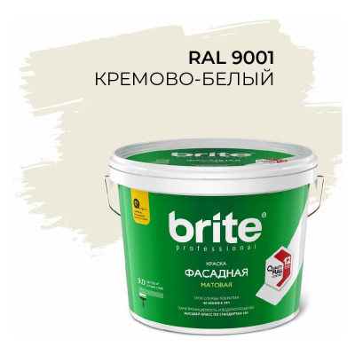 Краска фасадная BRITE PROFESSIONAL О05682