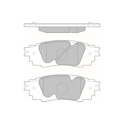 Дисковые тормозные колодки Avantech AV4401 128596