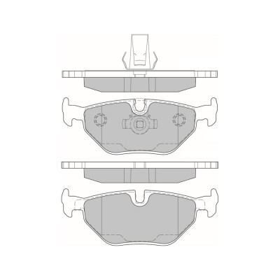 Дисковые тормозные колодки Avantech AV213 1740236