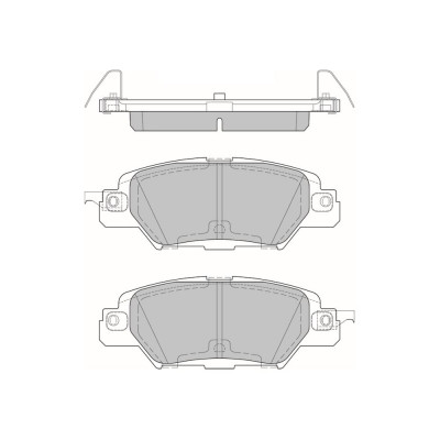 Дисковые тормозные колодки Avantech AV192 1740228