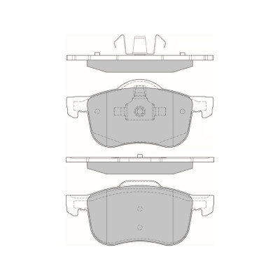 Дисковые тормозные колодки Avantech AV747 104412