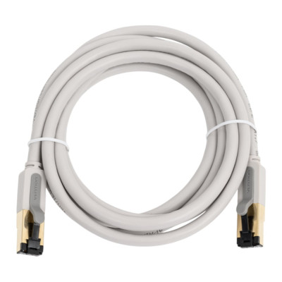 Прямой патч-корд VENTION SFTP cat.7 RJ45 - 2м. Серый ICDHH