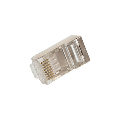 Коннектор RJ45 (8p8c) VENTION, FTP, cat. 6, под витую пару, экранированный (50шт.) IDCR0-50