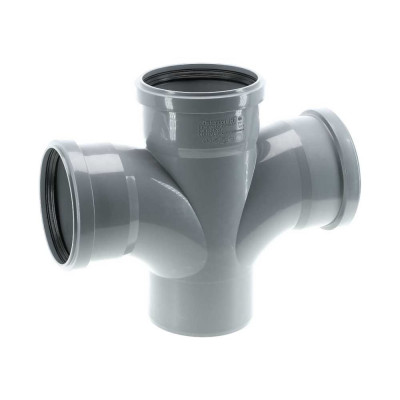 Крестовина Ostendorf HTDAR с плавным радиальным подключением 110/110x87 115930