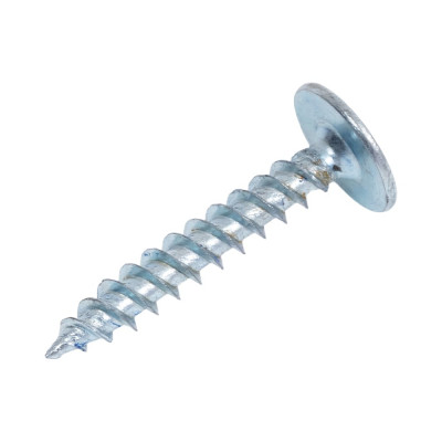 Саморез Rizzel с прессшайбой ПШ 4,2x25 острый цинк 1000 шт 00-00467931