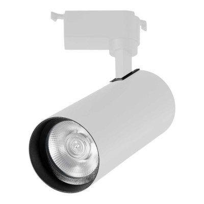 Светодиодный трековый светильник Jazzway PTR 0610 10Вт 4000К IP40 24град. WH бел. 5035737