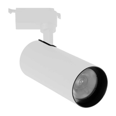 Светодиодный трековый светильник Jazzway PTR 0620 20Вт 4000К IP40 24град. WH бел. 5035812