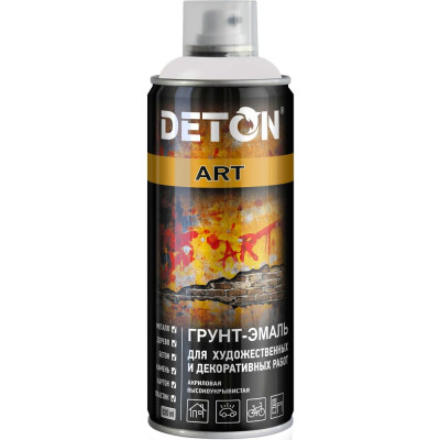 Грунт-эмаль для художественных и декоративных работ Deton ART Siberian Grey, аэрозоль 520 мл DTN-A07702