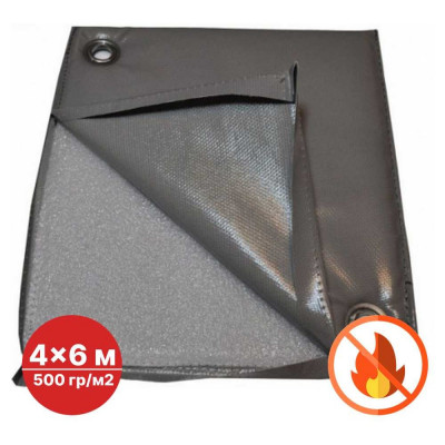 Тент SAMGRUPP укрывной пвх 500 гр. 4x6 утепленный SAMP-079155046П