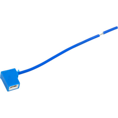 Патрон Nord-Yada под лампу H1/H3 с проводом, Г-обр, керамика 904345