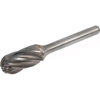 Бор-фреза форма С цилиндр со сферическим концом, ALU, 12х25х70 мм, хв-к 6 мм D.BOR D-RB-AC-C-12-070-6