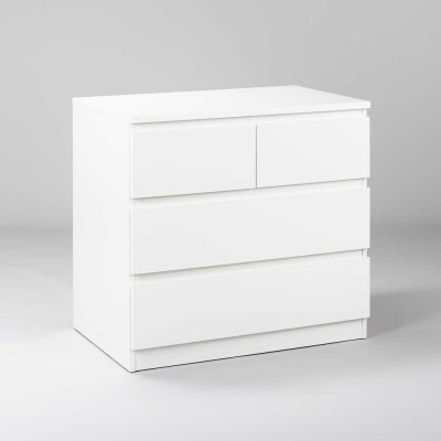 Комод Гуд ЛАКК МАЛЬТА 4 ящика, 80x48x76 см, белый 2.05.02.050.1